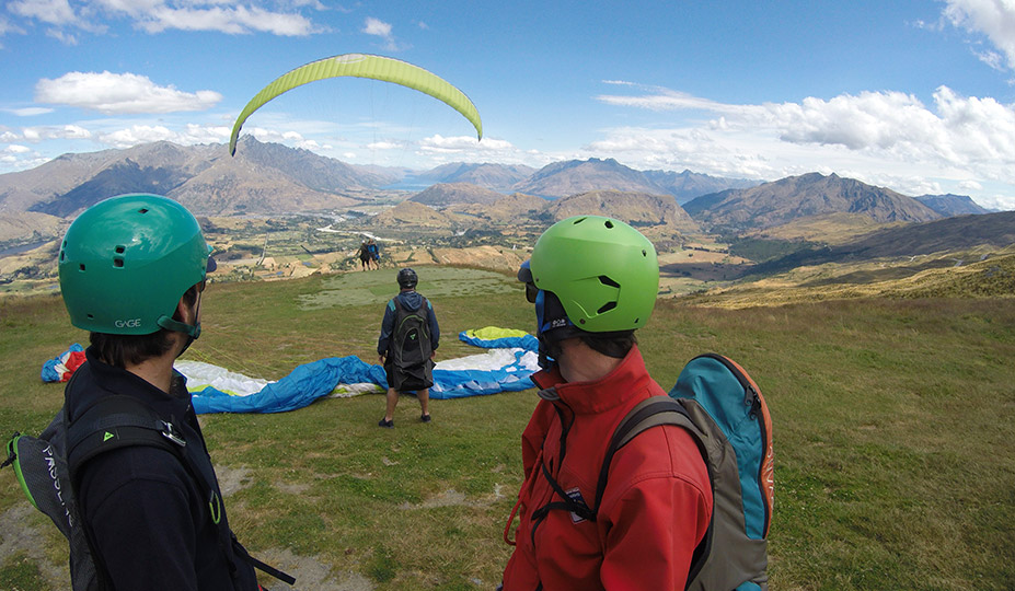 Experience the thrill of flying and get amazing views of Coronet Peak, Queenstown!