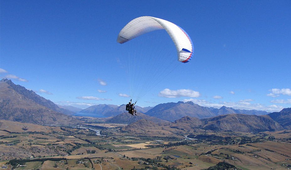 Experience the thrill of flying and get amazing views of Coronet Peak, Queenstown!
