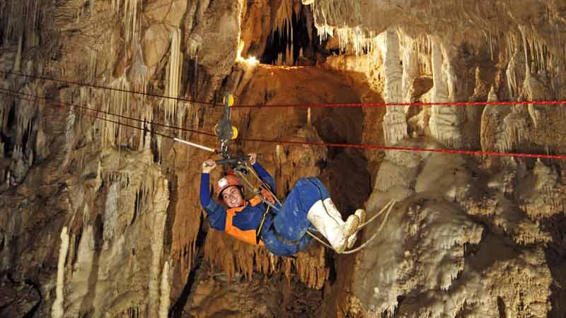 An awesome caving experience for fun with friends and family - or a great place to make them!
