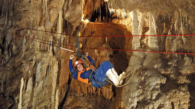 An awesome caving experience for fun with friends and family - or a great place to make them!