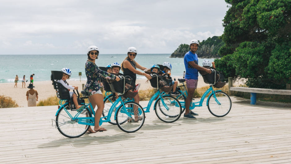 Full Day Family Bike Hire Tauranga or Mount Maunganui Epic deals