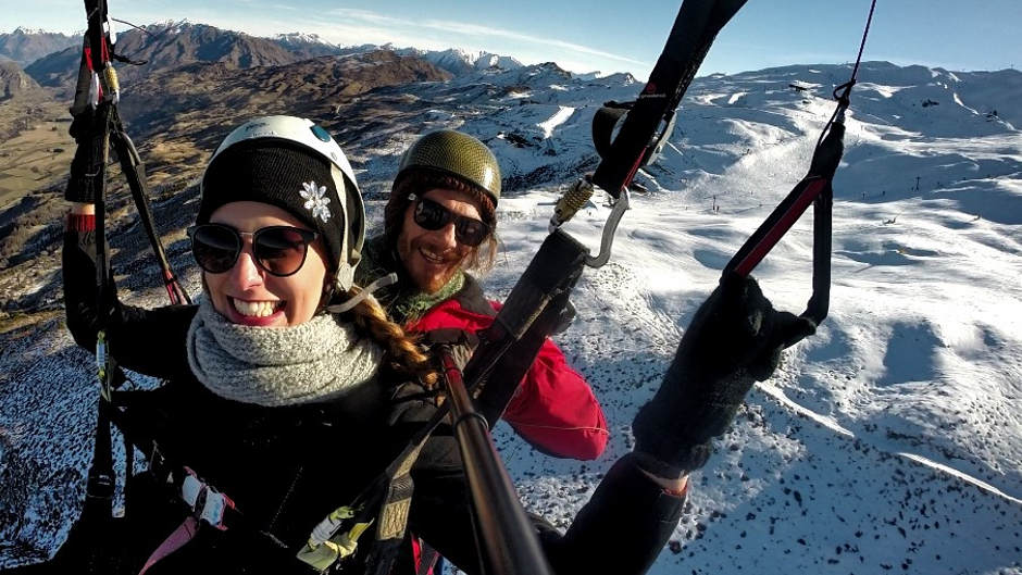 Try your hand at Tandem Paragliding from the highest launch point in Queenstown at Coronet Peak! 