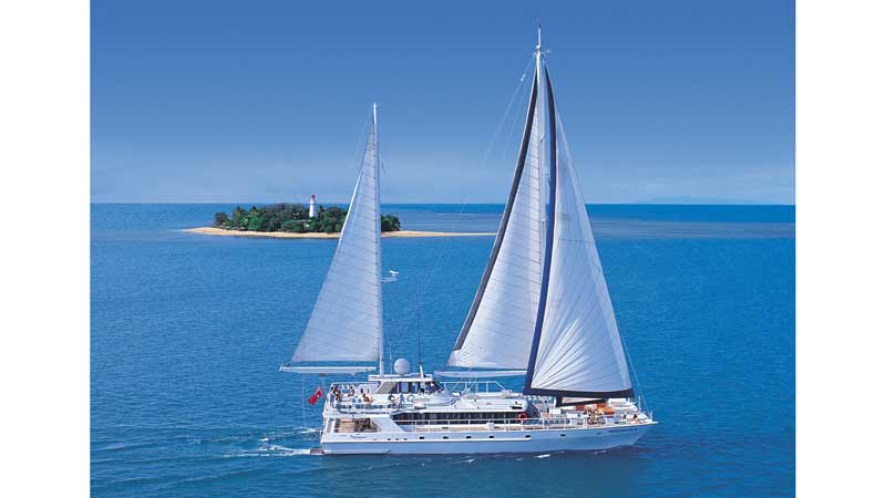 Set sail for a day of tropical island relaxation! Like a jewel in the Great Barrier Reef, Low Isles is an idyllic, unspoilt coral cay island just one hour's exhilarating sailing across the Coral Sea from Port Douglas
