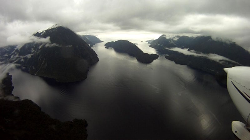 Discover the beauty and wilderness of Doubtful Sound from the Air with Fly Fiordland.