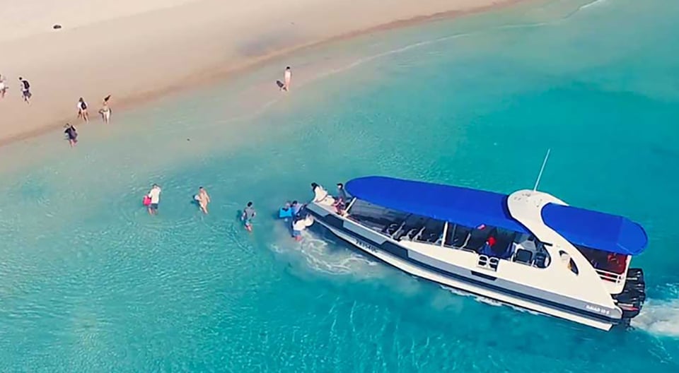 See Heart Reef and Whitehaven Beach from the air one day and have your feet in Whitehaven's white silica sand the next! This is the very best Whitsundays tours in one package.