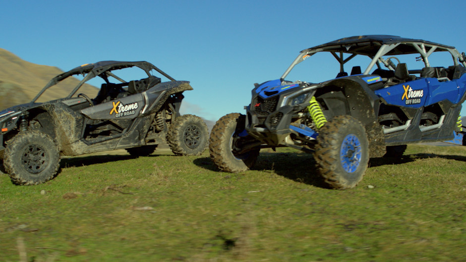 Get your adrenalin pumping with a thrilling ride on our turbo charged ATV.