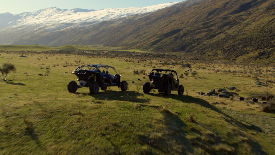 Get your adrenalin pumping with a thrilling ride on our turbo charged ATV.