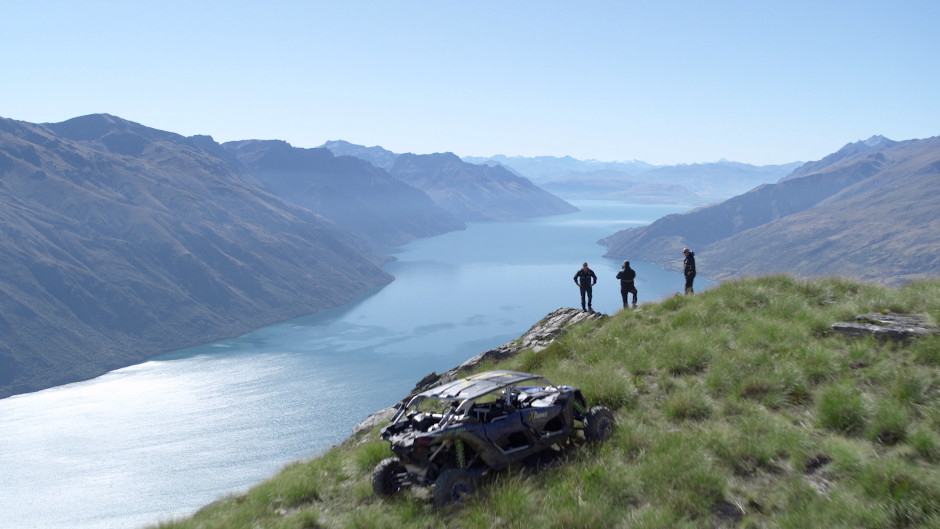 Two hours of adrenalin pumping ATV action with stunning views over Lake Wakatipu!