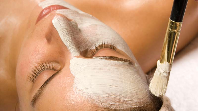 For a more intensive facial you are given a triple cleanse, a light TCA peel, followed with active Vitamin A & C gels.
