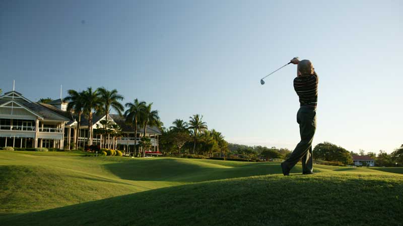 
Come and join us for 9 holes at the prestigious Paradise Palms Resort, just north of Cairns. Cart included