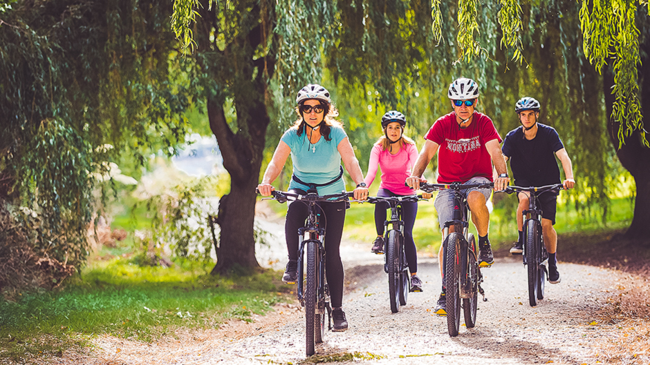 Explore the Queenstown Trail at your own pace with a full day Electric Bike hire! 