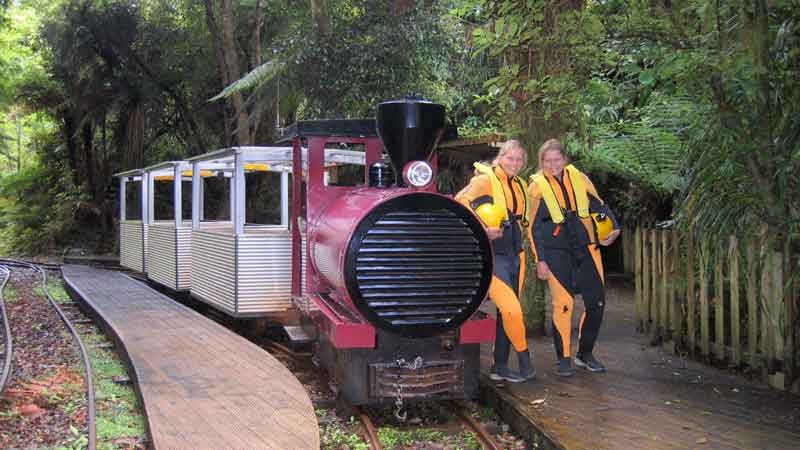 A breathtaking experience as your train meanders its way through the rainforest beside the famous Nile River.
