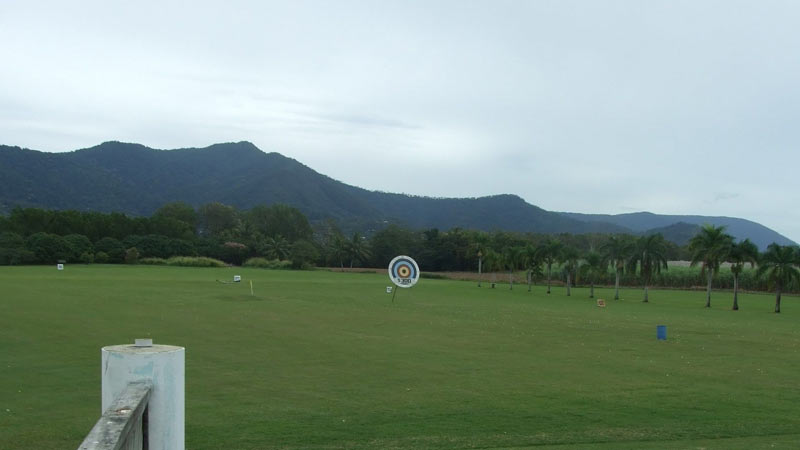 Practice your game or have fun at our two-storey, all weather, day and night driving range! Known as one of the top driving ranges in Cairns!