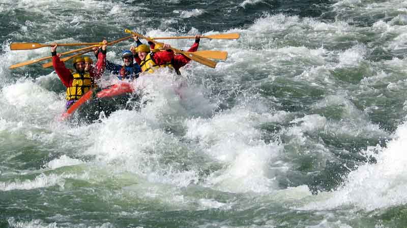 Raft the legendary "Earthquake Rapids" -  a classic New Zealand whitewater raft run though a stunning rain forest. 