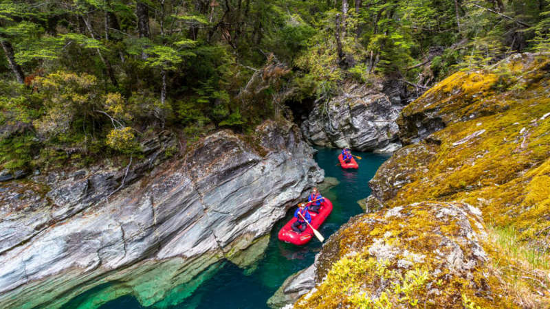 Combining an exhilarating jet boat journey deep into the heart of world-renowned Mt Aspiring National park with a downstream 'Funyak' expedition. This is an  experience not to be missed!