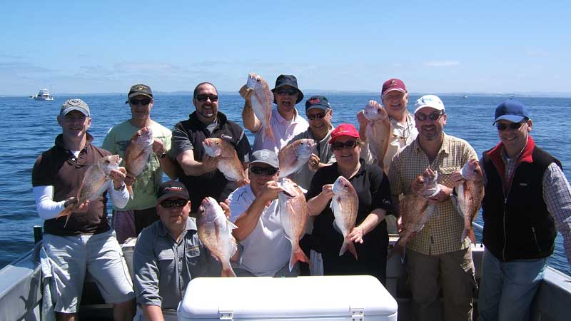 Join Auckland's top inshore Snapper fishing charter team for a fantastic 6-hour fishing trip on the Hauraki Gulf.