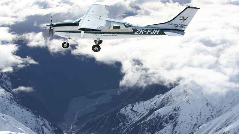 Experience the best, a spectacular Mt Cook and Glaciers scenic flight.