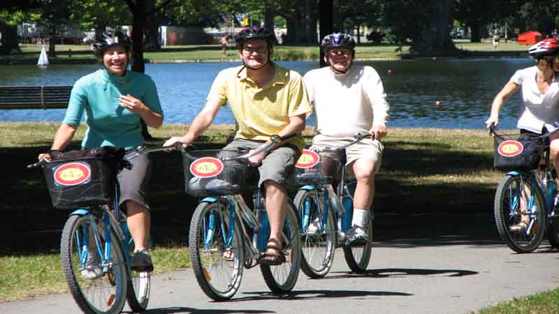 Original Two-Hour Christchurch City Bike Tour. 