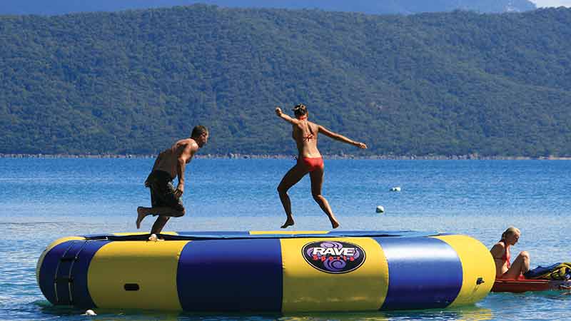 Perfect for family fun and snorkeling, Fitzroy Island is beautiful, uncrowded and unspoilt