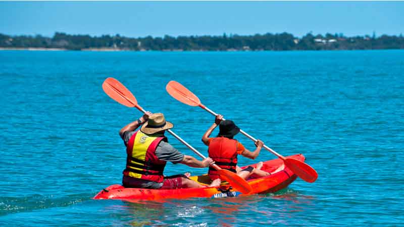 Great way to explore Hervey bay! Hire a Kayak for 2 hours and head out for a paddle!