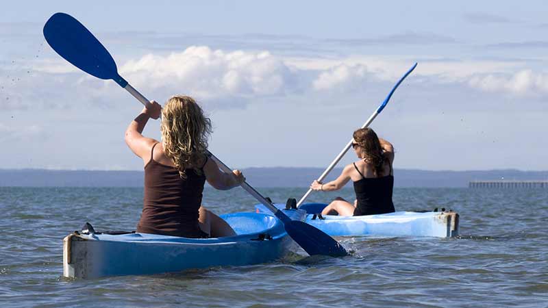 Great way to explore Hervey bay! Hire a Kayak for 2 hours and head out for a paddle!