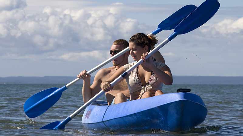 Great way to explore Hervey bay! Hire a Kayak for 2 hours and head out for a paddle!